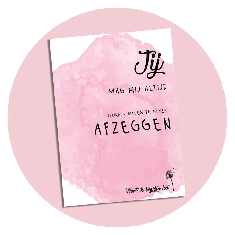 Kaart Afzeggen