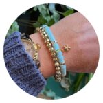 Set van twee armbandjes | Met sterretje - Afbeelding 2
