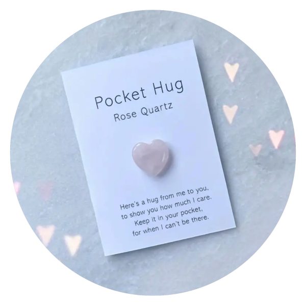 Pocket hug Rozenkwarts