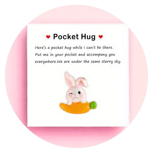 Pocket Hug met Konijntje