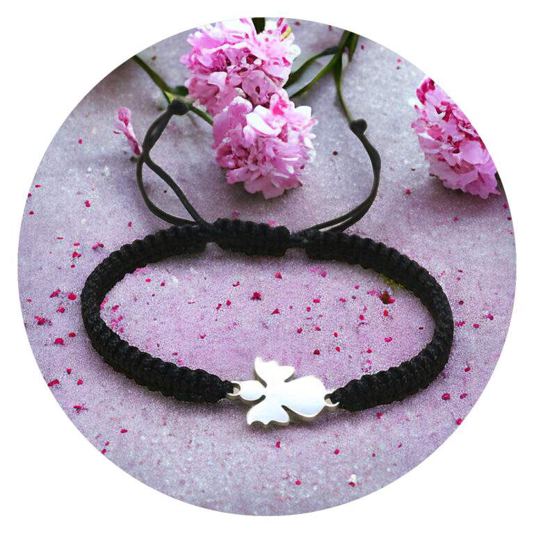 Armband Engel geknoopt