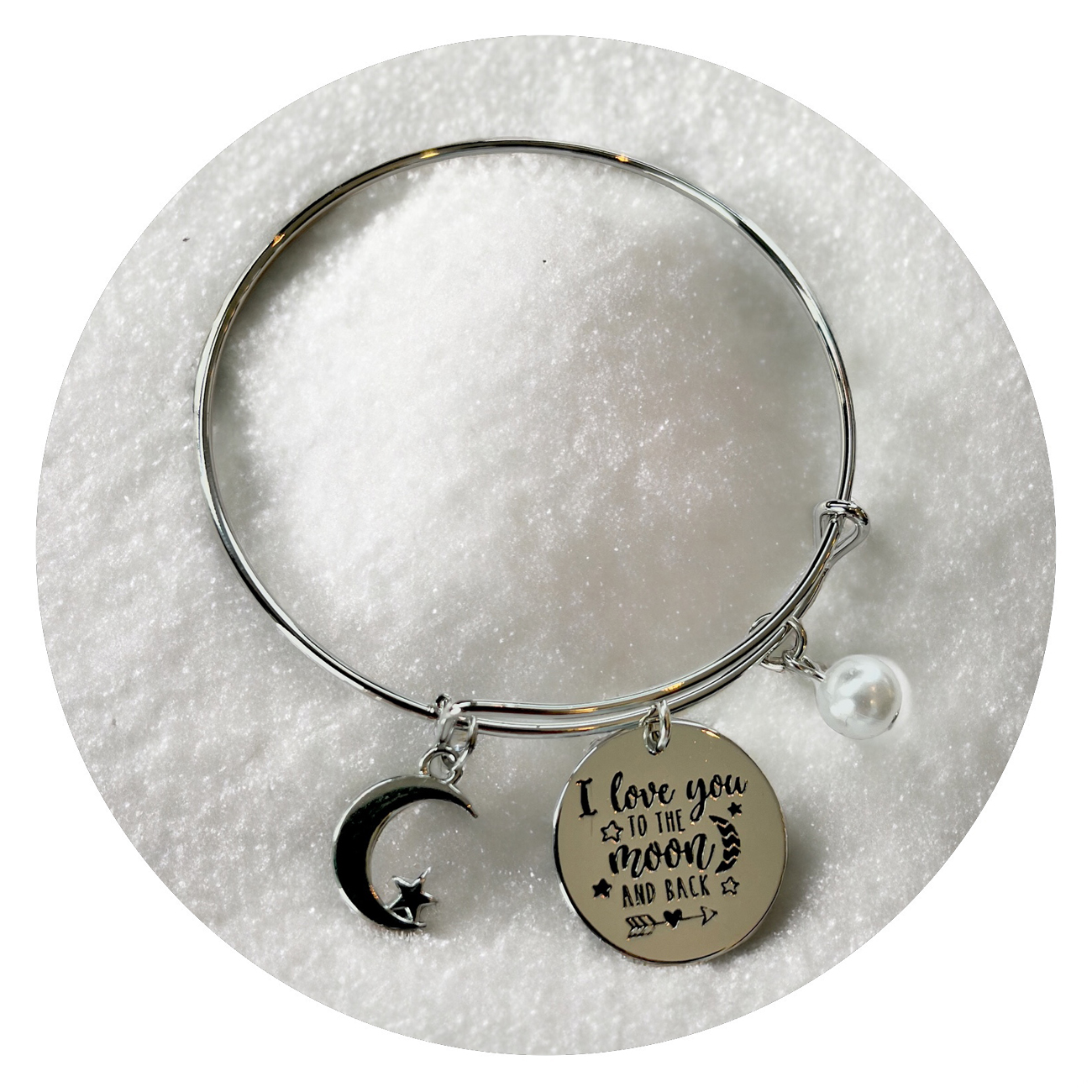 Armband - I love you to the moon and back
