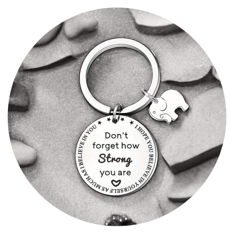 Sleutelhanger Dont forget how strong you are