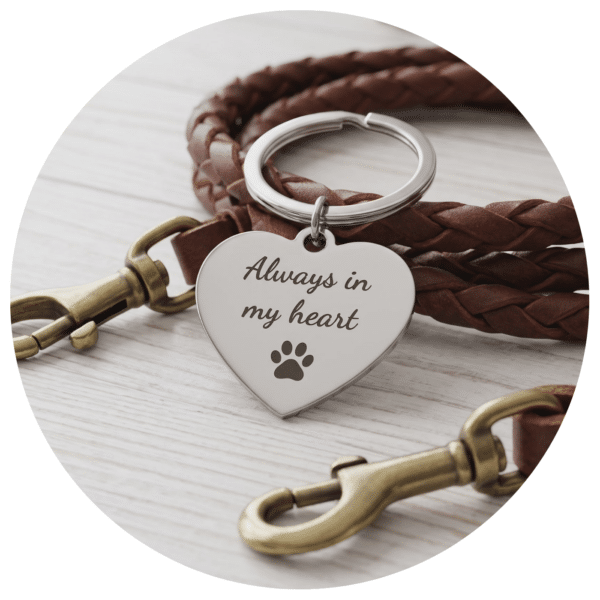 sleutelhanger Always in my heart