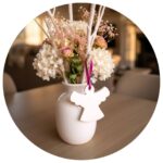Keramieken Engel  | roze of blauw - Afbeelding 2