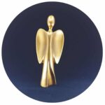moderne engel goud