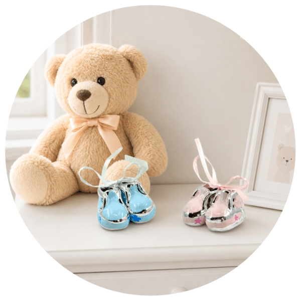 Babyschoentjes | Roze of blauw